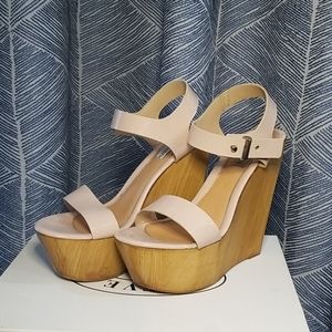 Steve Madden Boozey Fawn Patent Wedge
